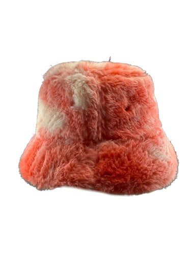 Fuzzy Bucket - Cherry Red