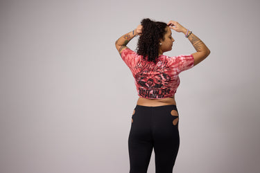 Spit in my mouth - Crop Top (size Large)
