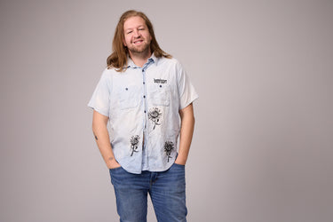 Flower of Life Button Shirt - (Extra Large)