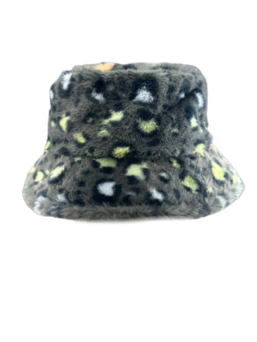 Fuzzy Bucket - Cheetah